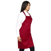 MARGARITA, apron, burgundy
