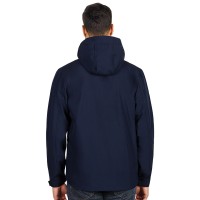 PROTECT MEN, softshell jacket with detachable hood, blue