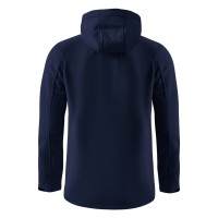 PROTECT MEN, softshell jacket with detachable hood, blue
