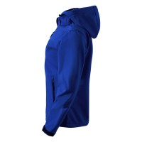PROTECT MEN, softshell jacket with detachable hood, royal blue