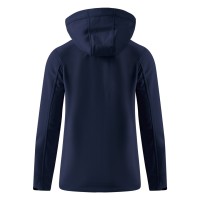 PROTECT WOMEN, women's softshell jacket with detachable hood, blue