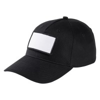 FLAG, cap, 5 panels, velcro closure, black