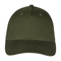 FORZA, cap, 5 panels, metal buckle closure, olive