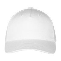 FORZA, cap, 5 panels, metal buckle closure, white