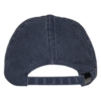 ARLO, cap, 6 panels, metal buckle closure, blue