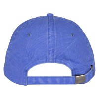 ARLO, cap, 6 panels, metal buckle closure, royal blue