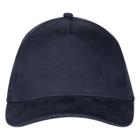 DANTE, cap, 5 panels, velcro closure, blue