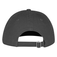 FAZE, cap, 6 panels, metal buckle closure, dark gray