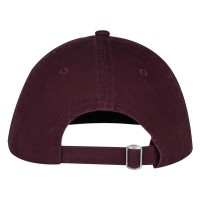 FAZE, cap, 6 panels, metal buckle closure, burgundy