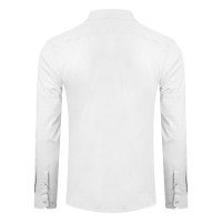 BUSINESS LSL MEN, men's long sleeves shirt, regular fit, white