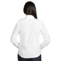 BUSINESS LSL WOMEN, women's long sleeve shirt, classic adjusted fit, white