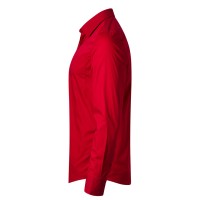 COMFORT LSL MEN, men’s long sleeve cotton shirt, red