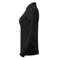 COMFORT LSL WOMEN, women's long sleeve cotton shirt, black