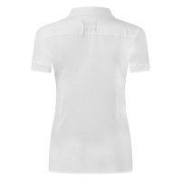 CLUB SSL WOMEN, women's short sleeve shirt, slim fit, white