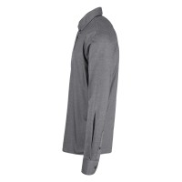 GRANT LSL, men's long sleeve shirt, gray