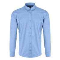 GRANT LSL, men's long sleeve shirt, sky blue