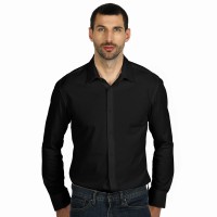 BOND LSL, men's long sleeve shirt, black