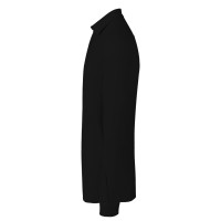 COLLINS LSL MEN, men's long sleeve shirt, black