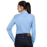 GRANT LSL WOMEN, women's long sleeve shirt, sky blue
