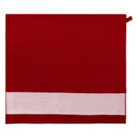 WELLNESS 50, hand towel, 50 x 100 cm  380 g/m2, red