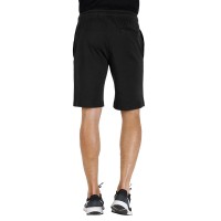 BOXER, men's shorts, 80% cotton, 20% polyester, black