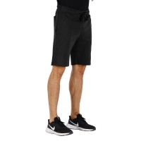 BOXER, men's shorts, 80% cotton, 20% polyester, black