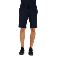 BOXER, men's shorts, 80% cotton, 20% polyester, blue