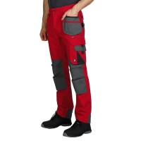 COBALT, workwear pants, red
