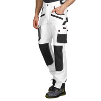 RAPID PANTS, workwear pants, white