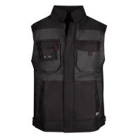 RAPID VEST, workwear vest, dark gray