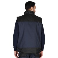 RAPID VEST, workwear vest, blue