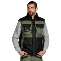 RAPID VEST, workwear vest, olive