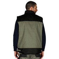 RAPID VEST, workwear vest, olive
