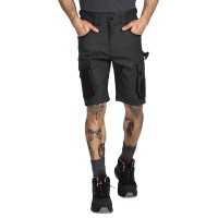 RAPID BERMUDA, workwear bermuda, dark gray