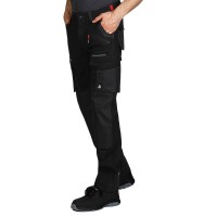 FOX, workwear pants, black