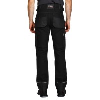 FOX, workwear pants, black