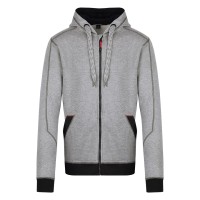 ARGON, hooded sweatshirt, ash