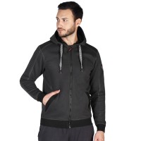 ARGON, hooded sweatshirt, dark ash