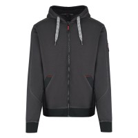 ARGON, hooded sweatshirt, dark ash