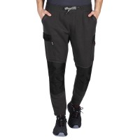 ARGON TRACK, workwear track pants, dark ash