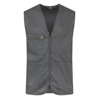 DERBY, workwear vest, dark gray