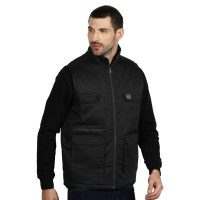 CRAFT VEST II, workwear vest, black