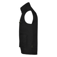 CRAFT VEST II, workwear vest, black