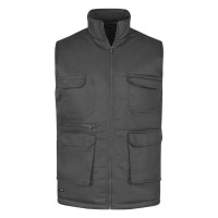 CRAFT VEST II, workwear vest, dark gray