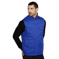 CRAFT VEST II, workwear vest, royal blue