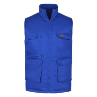 CRAFT VEST II, workwear vest, royal blue