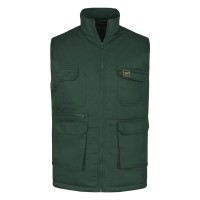 CRAFT VEST II, workwear vest, forest green
