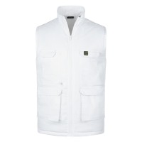 CRAFT VEST II, workwear vest, white