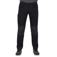ROVER, stretch workwear pants, black