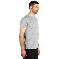 CROSSFIT, sports t-shirt, 100% polyester, gray